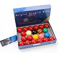Aramith Juego de bolas de snooker de tamaño completo de TourNAMENT Champion.
